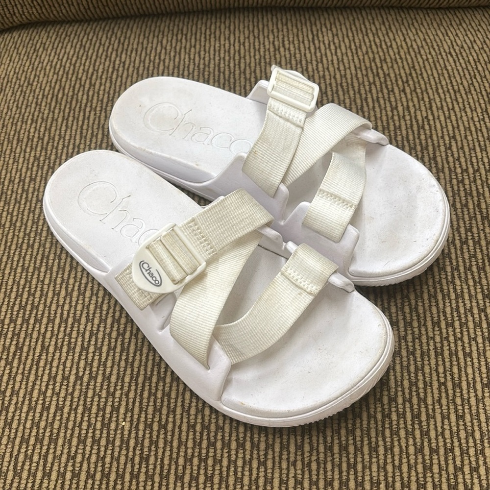 Chaco slide on sandals